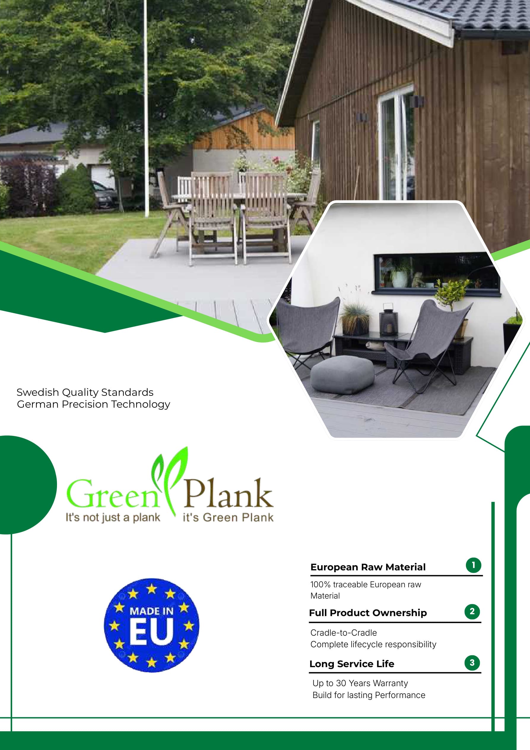 Green Plank NFC broschyrens omslag